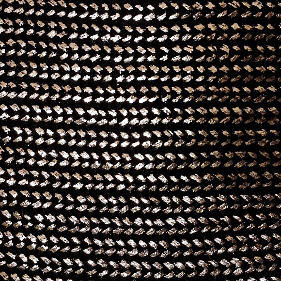 Killstar NWT Goth Distressed Metallic Silver Hooded Pullover Sweater Size XL - Picture 4 of 8